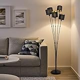 lampadaire 5 lumières pour salon ,Chic lampadaires