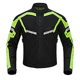 Veste de Moto Homme Été, Blouson Moto Respirant, avec