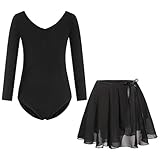 FONLAM Robe Justaucorps de Ballet Danse pour Fille