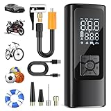HOVVIDA Gonfleur Pneus Voiture, Compresseur à Air Portatif
