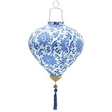 Uonlytech Lanterne en Soie Chinoise Lampe De Lanterne