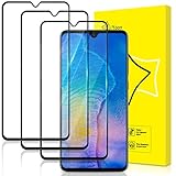 GiiYoon Lot de 3, Verre Trempé pour Huawei Mate 20