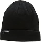 Urban Classics Bonnet Basique à Rabat Tricot, Noir