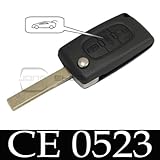 Jongo - Coque de Clé avec Lame Compatible avec Citroën