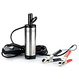 12V 38mm Pompe submersible en acier inoxydable Huile