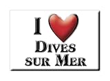 Enjoymagnets Dives sur MER (14) Souvenir Aimant DE