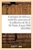 Catalogue de tableaux anciens et modernes, médailles