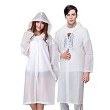 Vicloon Poncho Pluie,2 Pièces Poncho Impermeable,Réutilisable