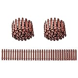 Gotetiso Mini Clôture de Jardin 3 Pièces Bordure Jardin