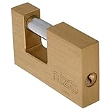 Amig - Cadenas Rectangulaire en Laiton | Fermeture