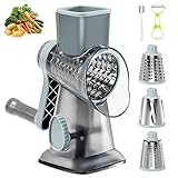 Râpe à Fromage Rotative, Râpe à Légumes Manuelle, Rapeuse