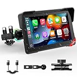 LAMTTO Carplay et Android Auto sans Fil pour Moto,