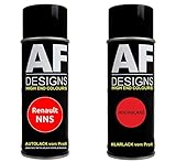 Bombe aérosol compatible avec Renault NNS Rouge Magma