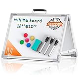 Tableau Blanc Magnétique Double Face - Pliable Mini