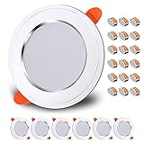 HOOBAY Spot Led Encastrable,Mise à niveau des plafonniers