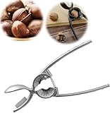 Casse-noisette 2 en 1 en noyer, très résistant pour