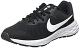 Nike Revolution 6 Nn (GS), Chaussures, Black/White-DK