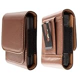 Caseroxx Radio en Cuir véritable Poche d'alarme, Pompiers