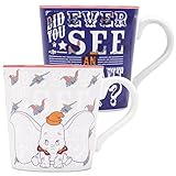 Disney MUGBDC03 Mug isotherme en céramique Dumbo