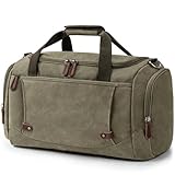 Virklyee Sac de Voyage Vintage Sac de Voyage en Cuir