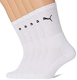 PUMA 7312 Chaussettes de Sport Unisexes (5 Paquets),