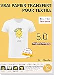 TransOurDream Papier Transfert pour Textile 5.0-10