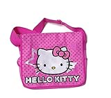 Sac à bandoulière – Hello Kitty – Big Head Rose étoiles