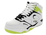 Fila Kj7 Baskets montantes en cuir pour homme, Blanc
