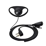 UAYESOK Oreillette Talkie Walkie 2 Broches en Forme