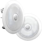 Pyle Enceinte Plafond/Murale 20,3 cm – Paire d'Enceintes