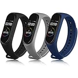 Oumida 3 Pcs Bracelet pour Xiaomi Mi Band 4/ Xiaomi