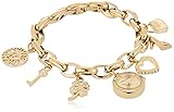 Anne Klein Montre-bracelet à breloques en or, ornée
