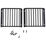 2Pcs Grille de Protection de Lampe, Grille de Phare
