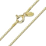 Amberta Collier Chaîne pour Femme en 925 Argent Sterling