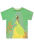 Disney T-Shirt Fille Tiana Vert 4-5 Ans