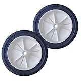 Zweipappel 2 x Roue de Tondeuse | Pneus en caoutchouc