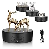Plateau Tournant Electrique, Aomdom 360 Degrés PréSentoir
