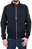 Schott NYC Homme Kenny Blouson, Bleu (Navy Navy), L