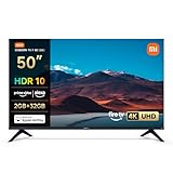 Xiaomi TV F 50, 127 cm (50 Pouces), 4K UHD, Smart TV,