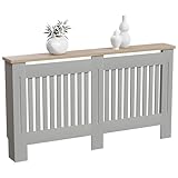 Vida Designs Arlington Cache-radiateur Moderne à Lattes,