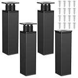 Gaomoeny 4 pièces de Pieds de Meubles réglables, Pieds