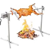 VEVOR Barbecue Rôtissoire 116 cm, Kit de Rôtisserie