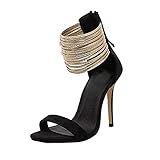 Escarpins Femme Talon Haut Sexy, Sandales à Talons