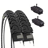 ECOVELO 2 pneus 16 x 1,75 + Chambres avec Valve américaine