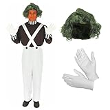 Fun Shack Costume Lutin Ouvrier Chocolatier Homme,