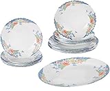 Dajar Arcopal Florine Service de table 19 pièces, verre,