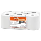 6 Bobines Dévidage Central | Essuie-Tout | Ecolabel