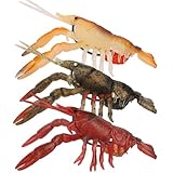 TRUSCEND Leurres Souples pré-montés pour écrevisses