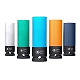 Lot de 5 douilles de serrage pour jantes alu 15/17/19/21/22mm