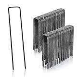 GardenMate lot de 100 piquets de fixation en acier